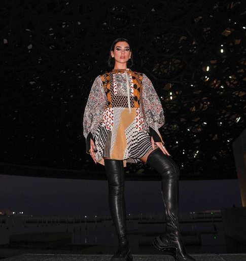 Dua Lipa Abu Dhabi Style Dua Lipa Abu Dhabi Style